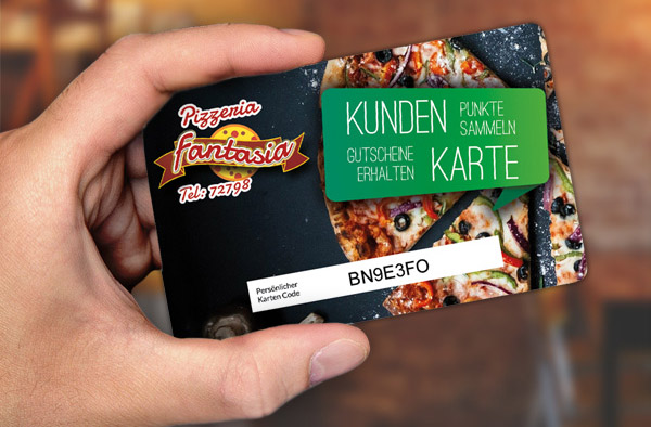 Digitale Stempelkarte für Restaurants