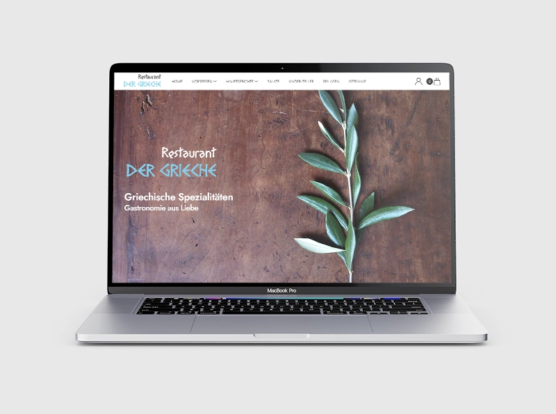 Liefershop des Restaurants Der Grieche