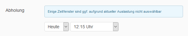 Vorbestellungen planbar machen